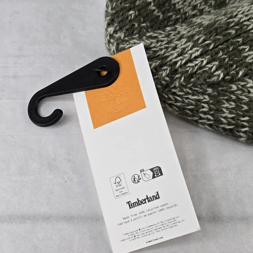 Timberland Beanie Cuffed Rib Knit